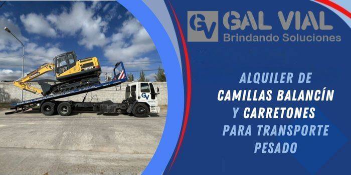Camillas balancín y carretones para transporte pesado